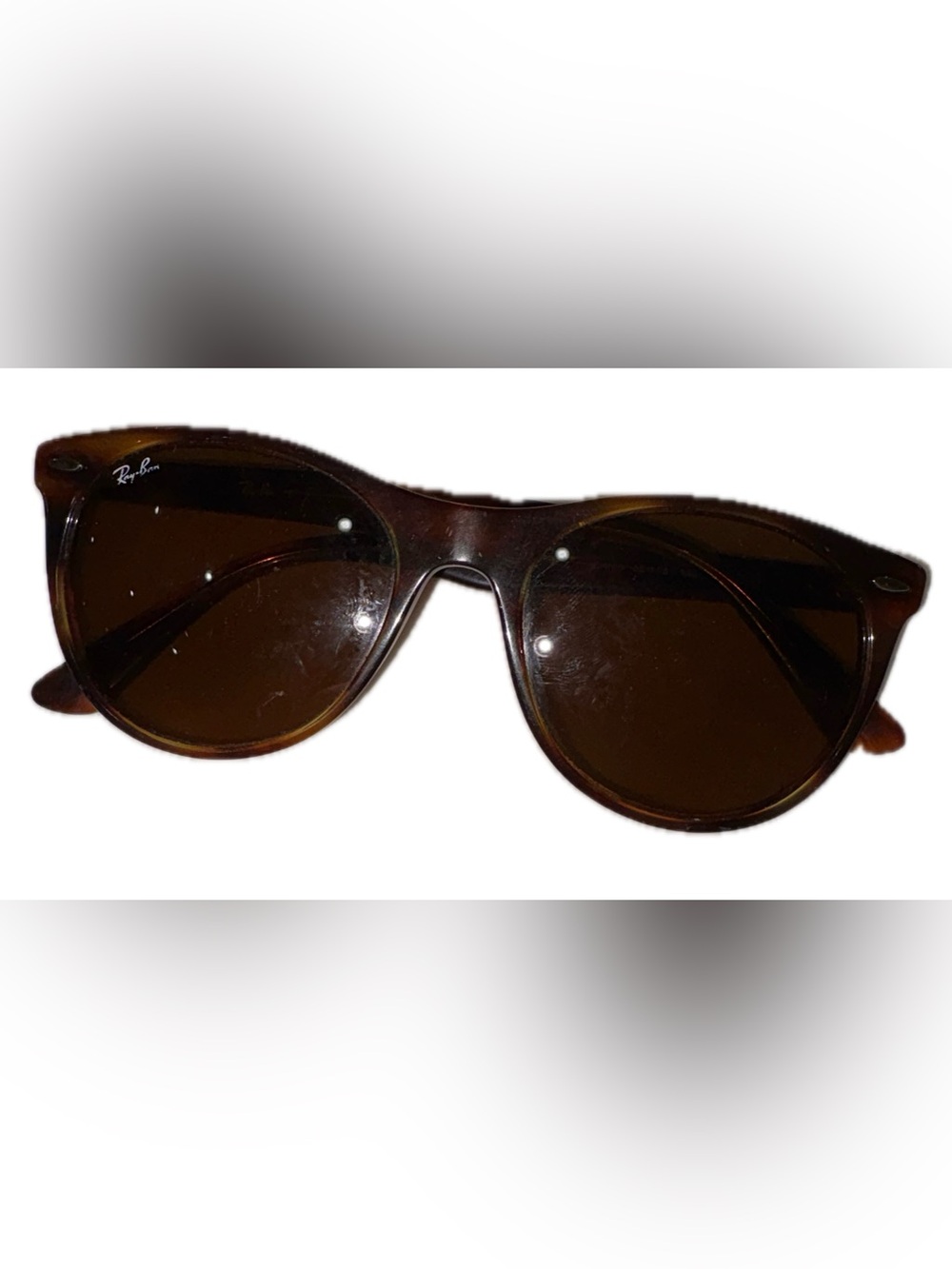 Ray-Ban RB2185F Wayfarer II Tortoise Shell Brown Tinted Lenses 55 18 mm